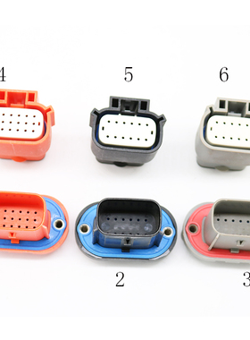 RS4-K12TY-DW-A新能源电池PDU用连接18孔瑞可达RT5-K18TY-A0-SGMW