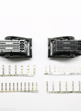 PP1000501/PP0001502电脑ECU线束插头连接器接插件TE配套端子FCI