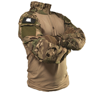 暗夜迷彩战术长袖T恤男女CP户外修身蛙皮上衣蛙服军迷拓展教官服