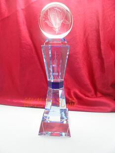 DH-22 精品立体内雕上海白玉兰 东方明珠 水晶奖杯/奖牌颁奖奖品