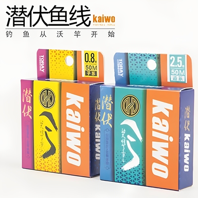 开沃精工潜伏线径钓鱼线原丝进口黑坑渔具钓线大物尼龙线主线