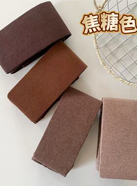 秋冬加厚打底袜连裤袜焦糖色咖啡色灰色保暖显瘦裤袜棉保暖女袜子