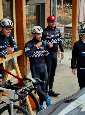 捷酷秋冬Toronto2.0抓绒骑行服骑行裤男款车队款竞技版双箭头垫裆