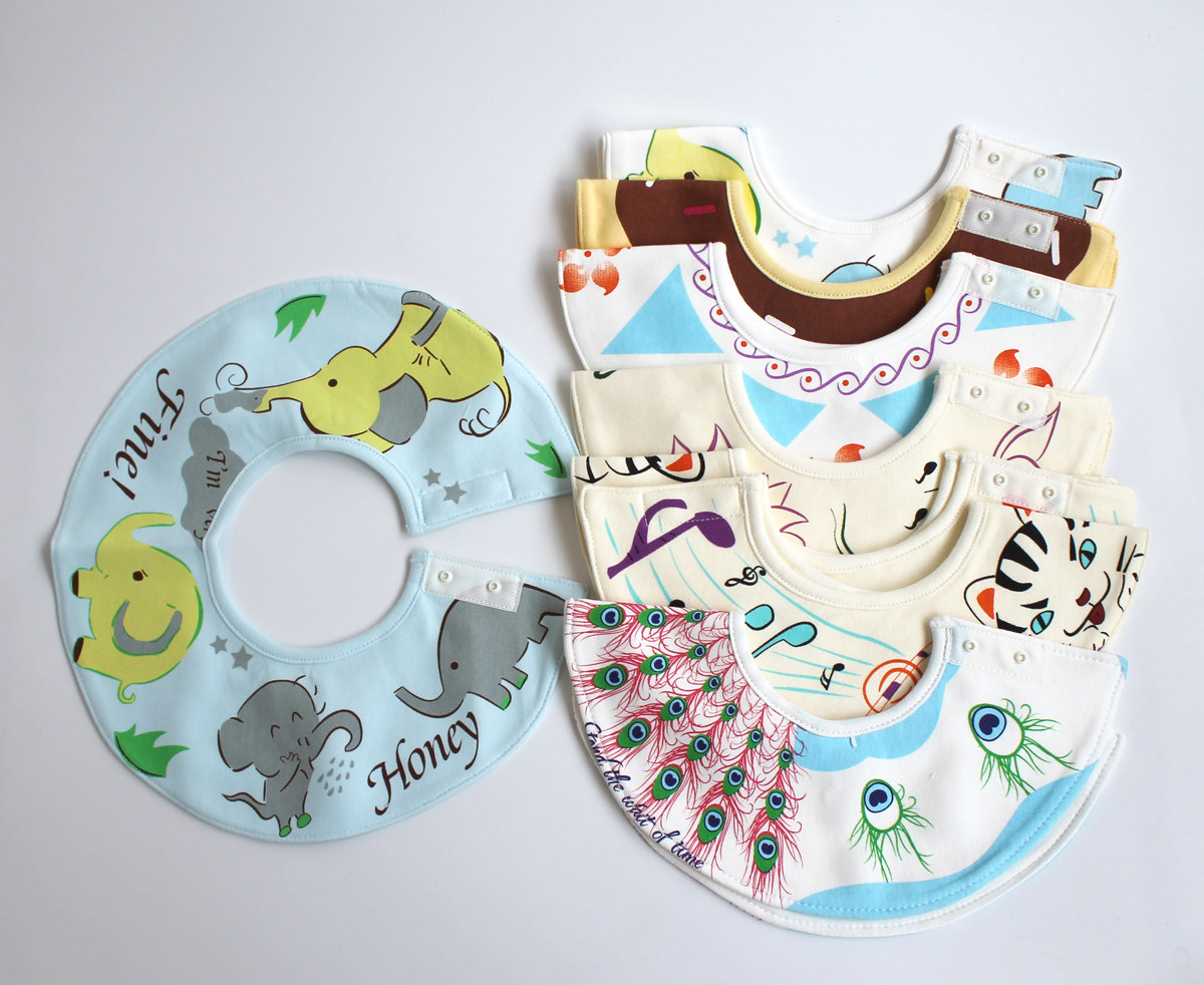 日本款纯棉360度旋转围嘴　卡通围嘴围兜可做装饰超级可爱口水巾,婴童用品,口水巾,淘宝优惠券,粉丝福利购,淘宝优惠卷