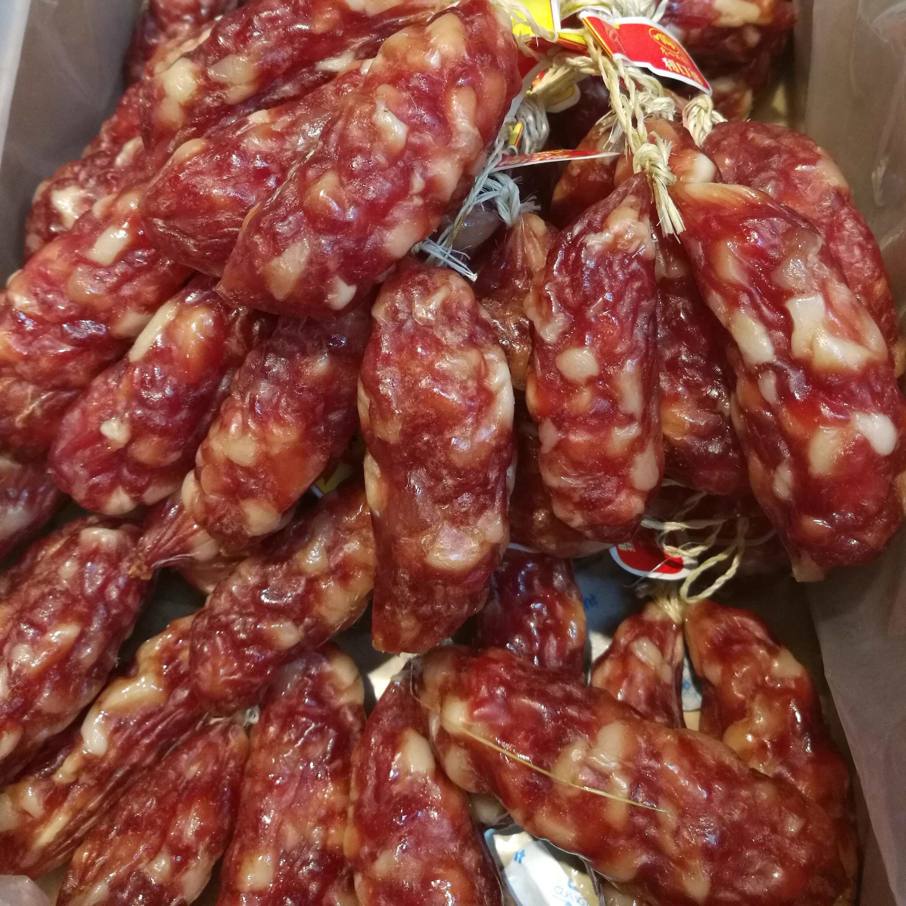 广州酒家秋之风散装土猪大粒粒腊肠5斤2500g广东广式香肠纯肉肠