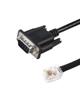 台达VFD-M变频器和西门子SMART200通讯数据线DB9公头转RJ11-6P⑤