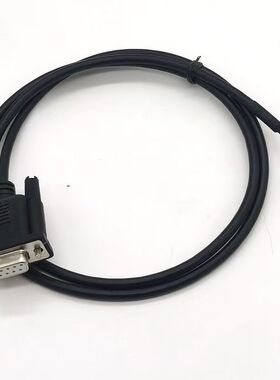 威纶通触摸屏RS485通讯线连接线通讯电缆 1- 2+DB9公母头2芯线