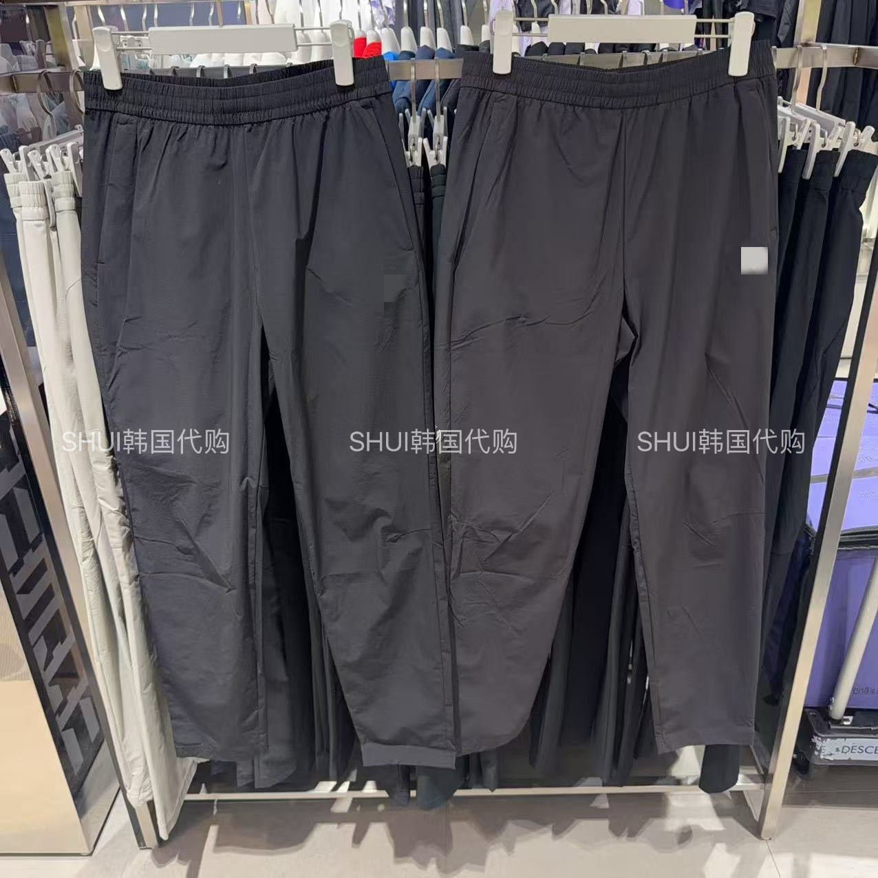 SHUI韩国直邮26新款夏季男款速干百搭休闲修身长裤SR221RWP41