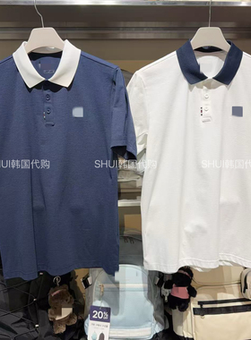 SHUI韩国直邮26新款男女同款百搭POLO速干短袖T恤FS262TS11U003