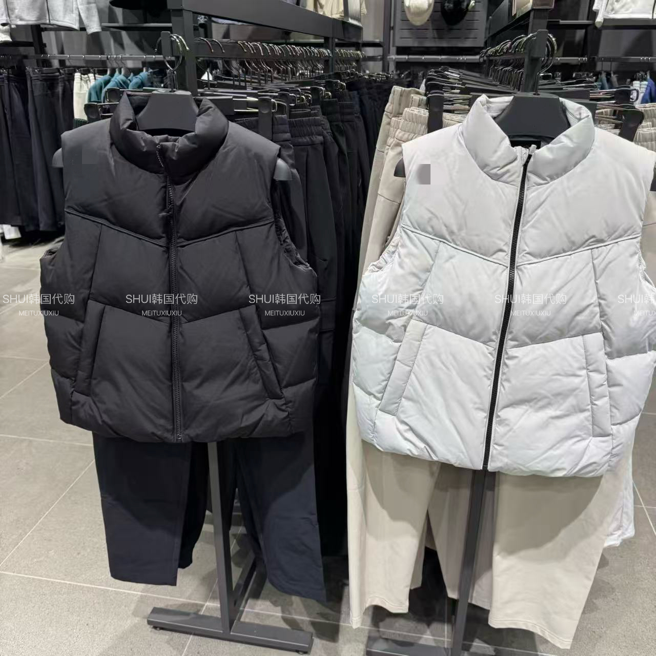 SHUI韩国代购D折扣儿童款休闲百搭立领鸭绒羽绒马甲SP42JSDVO5