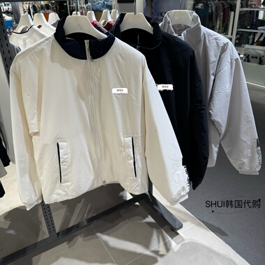 SHUI韩国直邮FL折扣款休闲百搭男女同款休闲夹棉外套FS2JKG4101U