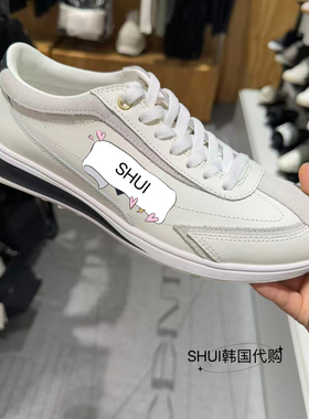 SHUI韩国代购D男女同款小牛皮休闲百搭运动鞋LCR71/LCR11女小男正