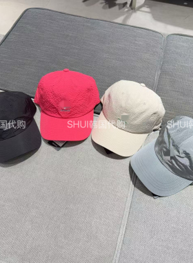 SHUI韩国直邮 26新款夏季男女同款速干鸭舌帽棒球帽SR123UCP1A