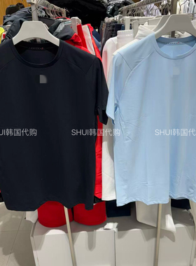 SHUI韩国直邮D26夏季新款男款休闲百搭短袖T恤上衣SR121TCO14