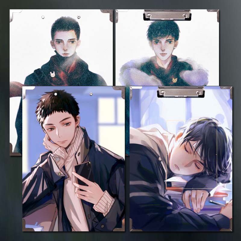 撒野顾飞蒋丞兔飞猫丞动漫周边防水木质文件夹板夹垫板试卷夹a4