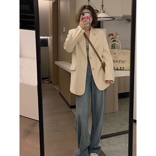 小西装外套女2026春秋新款高级感休闲今年小个子流行气质西服