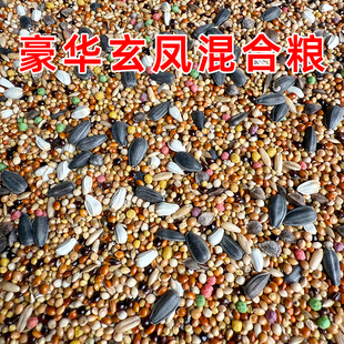 爱鸟坊鹦鹉饲料鸟粮玄凤虎皮牡丹营养混合粮五色黍子谷子粮食鸟食