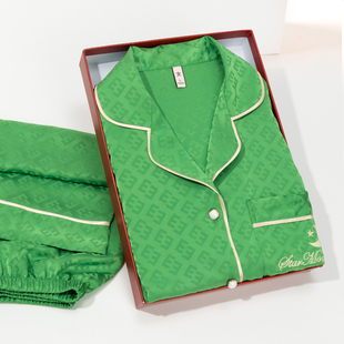 母亲节礼物送女友实用的生日送老婆女朋友女孩子冰丝睡衣套装