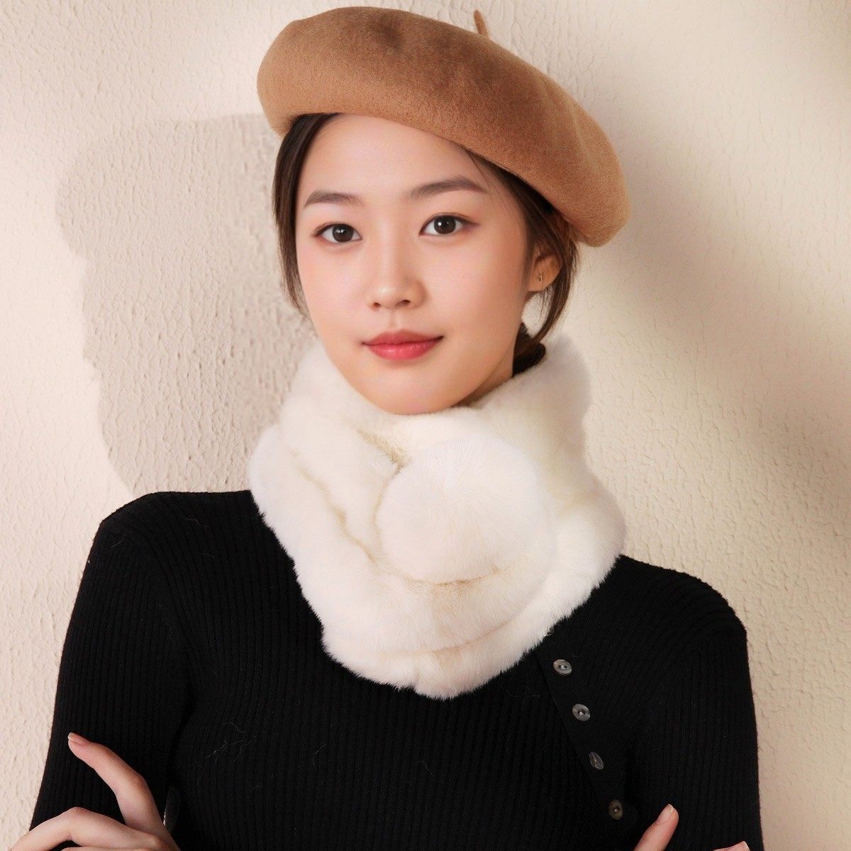 仿獭兔毛皮围脖女秋冬保暖加绒毛绒护颈毛毛围巾双面皮草,服饰配件/皮带/帽子/围巾,围巾/丝巾/披肩,淘宝优惠券,粉丝福利购,淘宝优惠卷