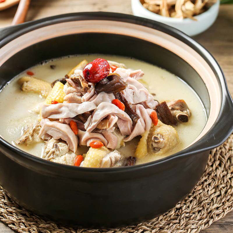 煲肉汤炖猪肚鸡四神汤材料包袋装芡实山药茯苓薏米仁熬夜滋补药材