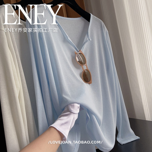 防晒显瘦宽松ENEY垂感微胖定制