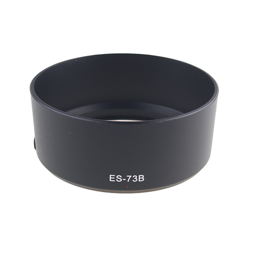 Pixco百摄宝ES-73B遮光罩适配RF 45mm F1.2 STM镜头圆筒形可反扣