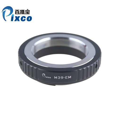 Pixco百摄宝M39-EOSM转接环适用徕卡L39螺口镜头转佳能M微单M50M2