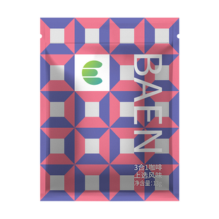 芭恩咖啡 速溶三合一  上选风味好喝 学生办公室加班熬夜开车