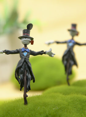 韩版稻草人玩偶摆件小饰品