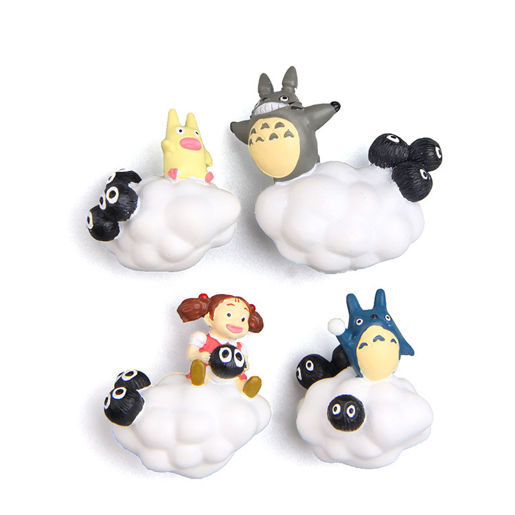 云端上云朵小羽吉猫韩版卡通创意立体磁扣冰箱贴吸磁贴吸铁石磁贴