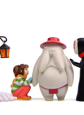 清新卡通猫劳珍造景卡通