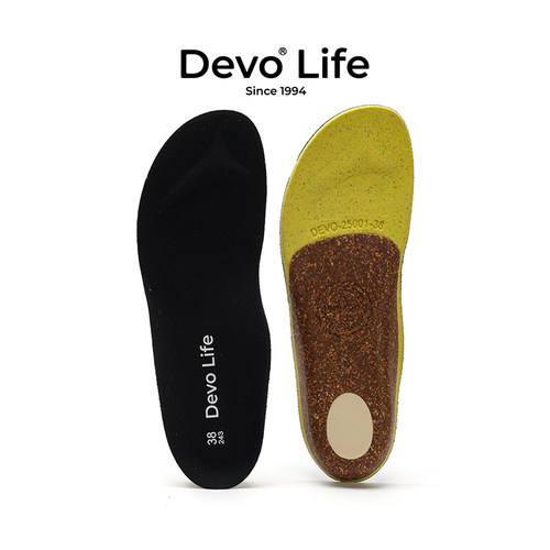 DevoLife软木足弓矫正透气鞋垫