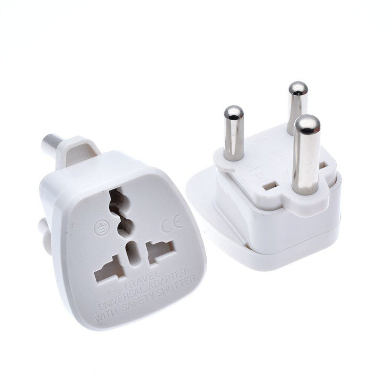 大南非三圆柱针脚开普敦旅游插头大面板电源转换器万用插座15A