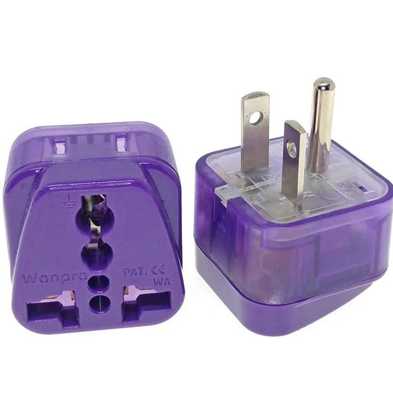 wonpro稳不落美标一转二万用转换插头中国台湾t型220v空调插座10a