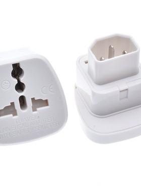 PDU品字电源转换插头IEC320-C14 服务器机箱柜大面板万能转换器