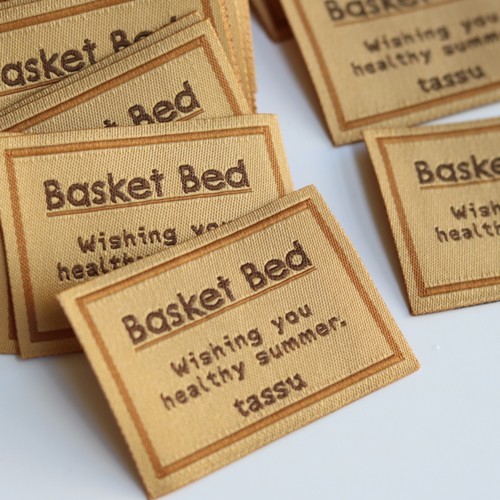 原创设计复古风织唛工厂现货