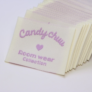 可爱布标ins风简约款 辅料领标手工DIY花边源头工厂现货 织唛服装