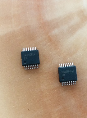 全新原装 UM3232EEAE UM3232 SSOP-16 RS232收发器芯片 现货供应