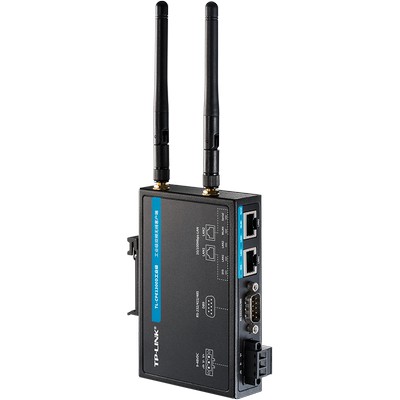 TP-LINK TL-CPE1300D工业级 双频无线客户端11AC网桥1200M Client端接收器铝合金DIN导轨式漫游远程云管理