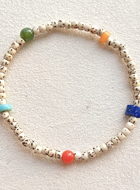 天然星月菩提直切多宝手链女款多宝手串饰品礼物送女友闺蜜