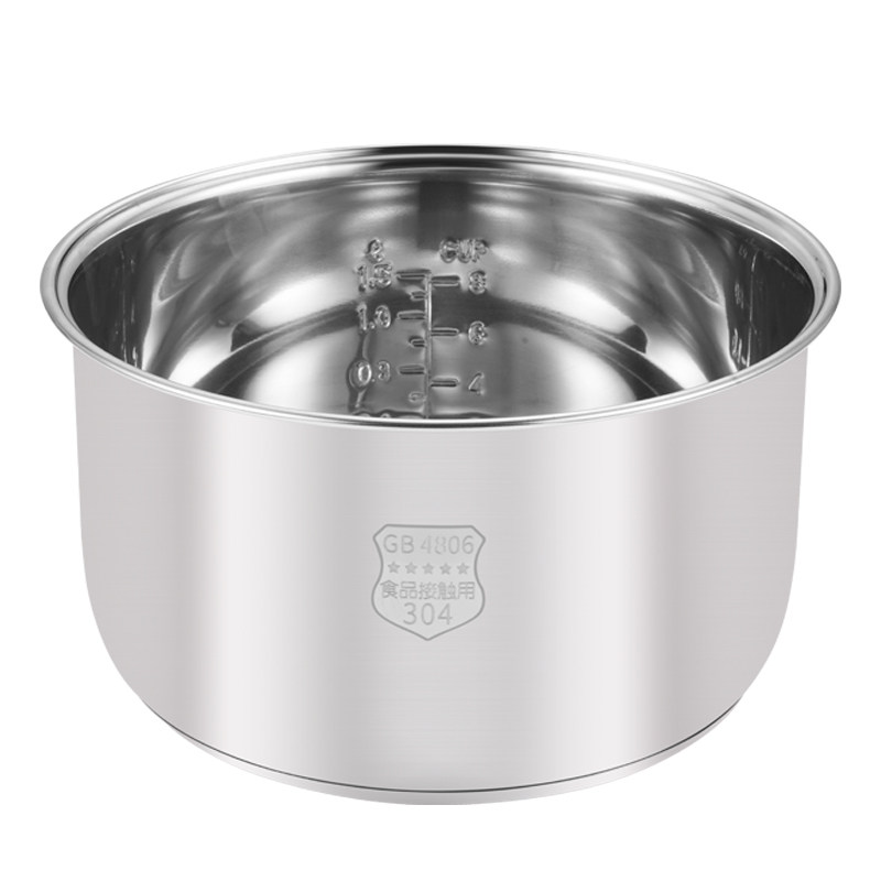 适用于日本vdada低糖电饭煲3L升内胆304不锈钢锅胆零涂层内锅锅芯