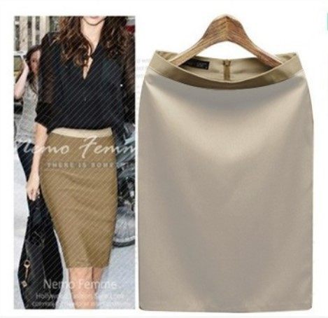 春夏新款韩版通勤高腰包臀裙