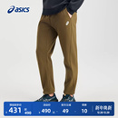 保暖抓绒松紧运动裤 舒适时尚 运动针织加绒长裤 ASICS亚瑟士男式