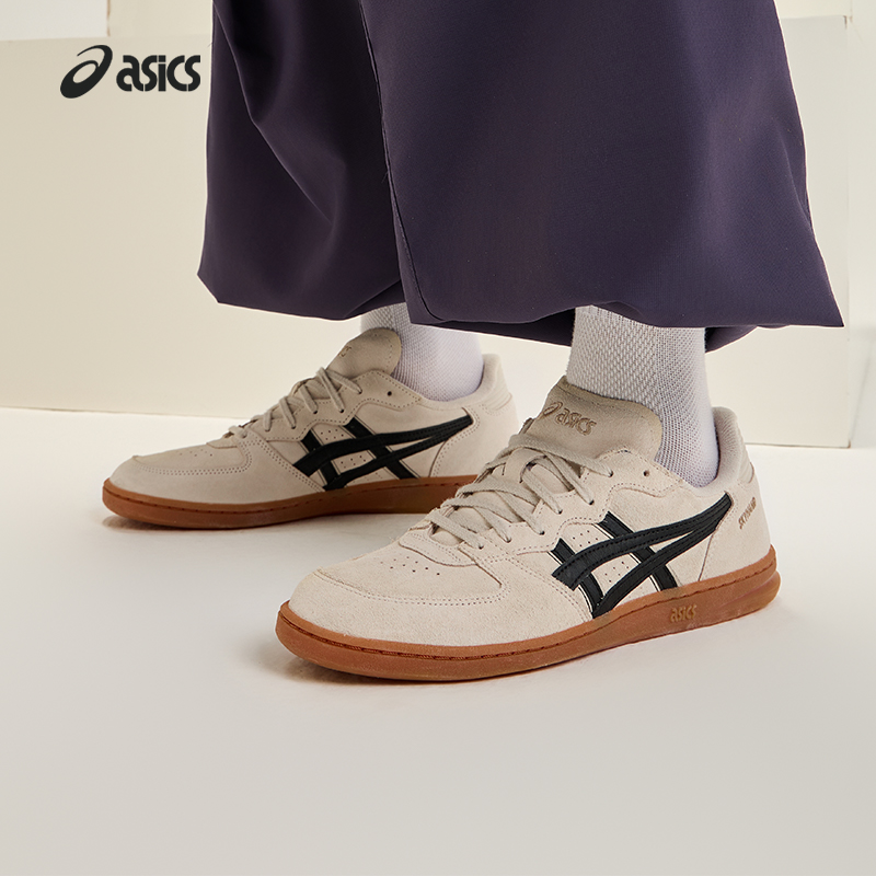 亚瑟士情侣复古运动板鞋