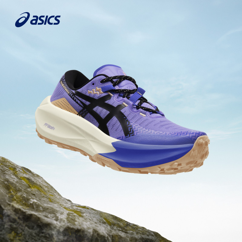 ASICS亚瑟士新款TRABUCO MAX 5女子越野跑步鞋抓地透气耐磨运动鞋