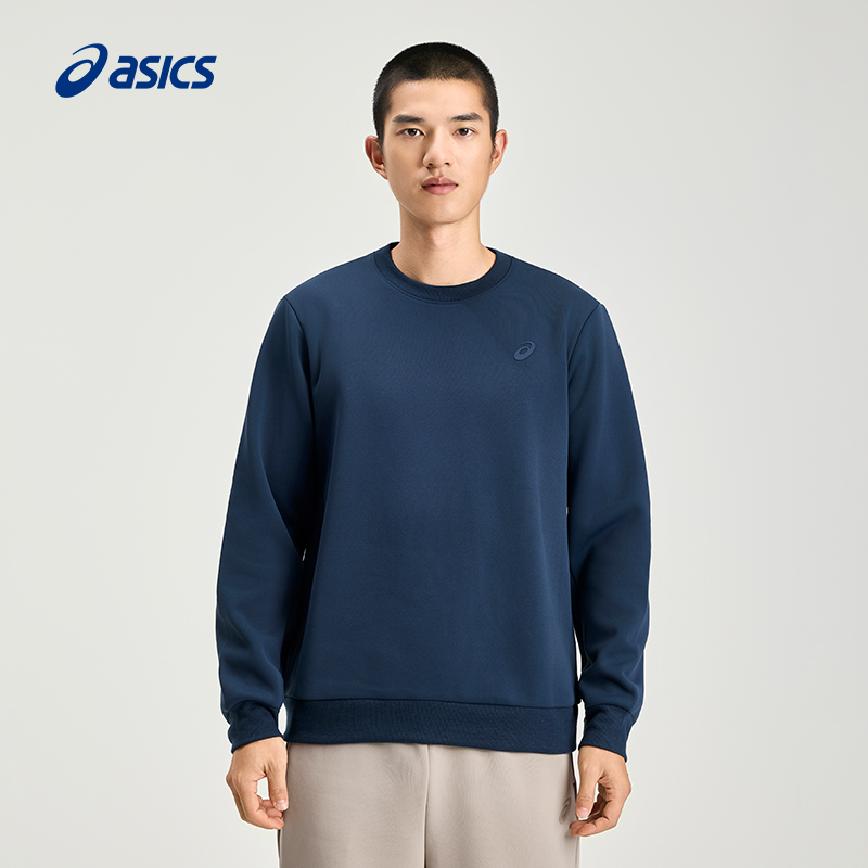 亚瑟士男子亲肤透气运动卫衣