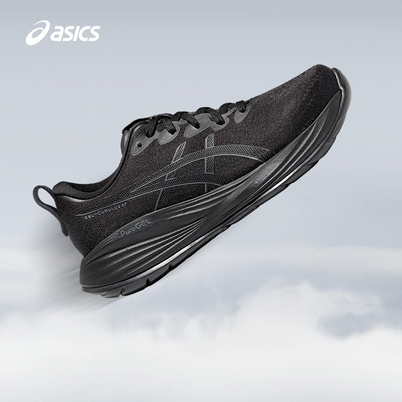 亚瑟士男子缓震保护跑步鞋