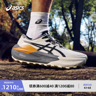 耐磨抓地运动鞋 ASICS亚瑟士新款 GO男子越野跑鞋 TRABUCO MAX