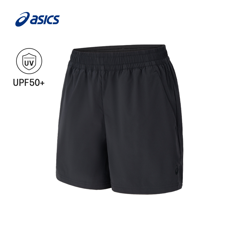 ASICS亚瑟士新款女子跑步短裤梭织透气舒适松紧系带运动短裤