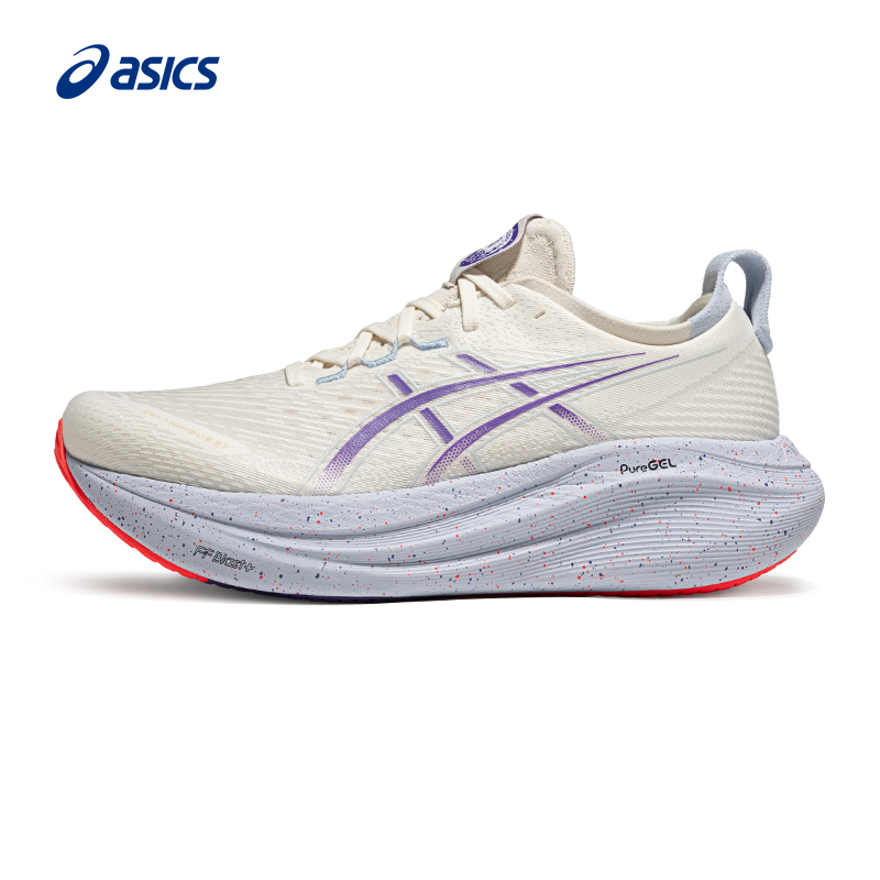 亚瑟士男子缓震回弹跑步鞋